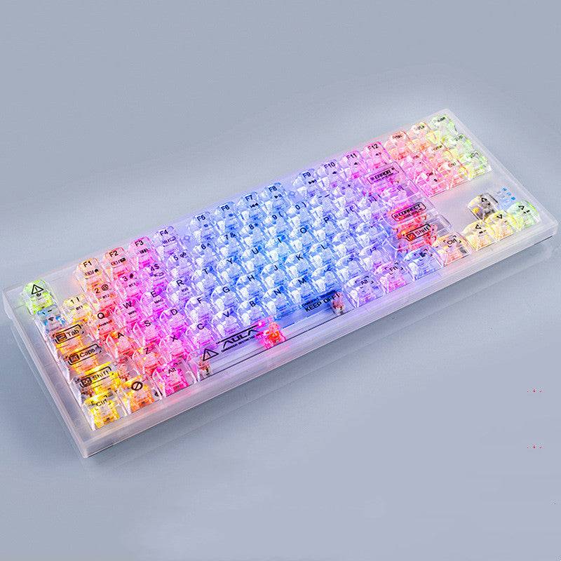 Portable Hot-swappable RGB Mechanical Keyboard