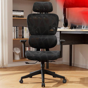 souly swivel office chair w/ mesh backrest​

